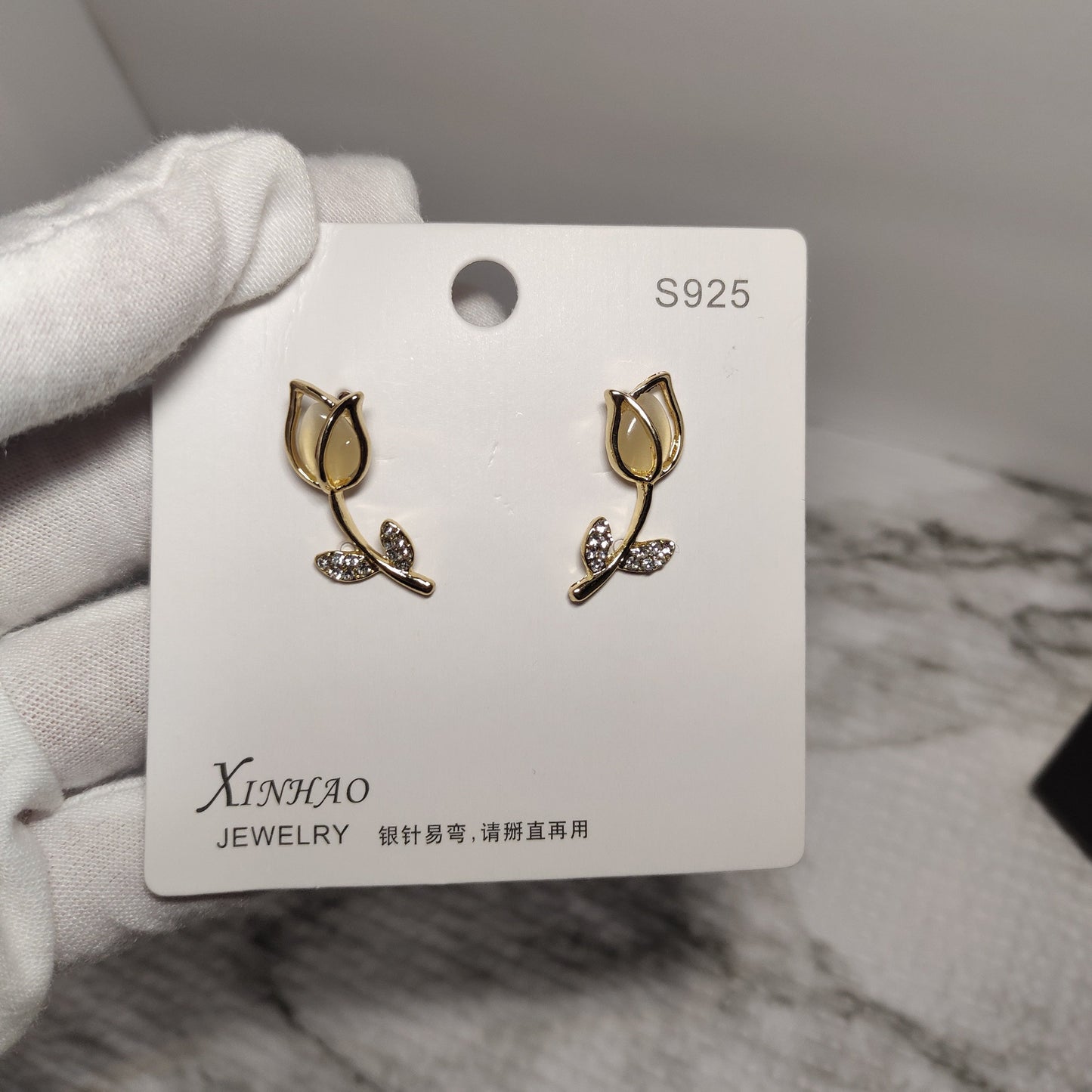 Tulip Earrings - S925