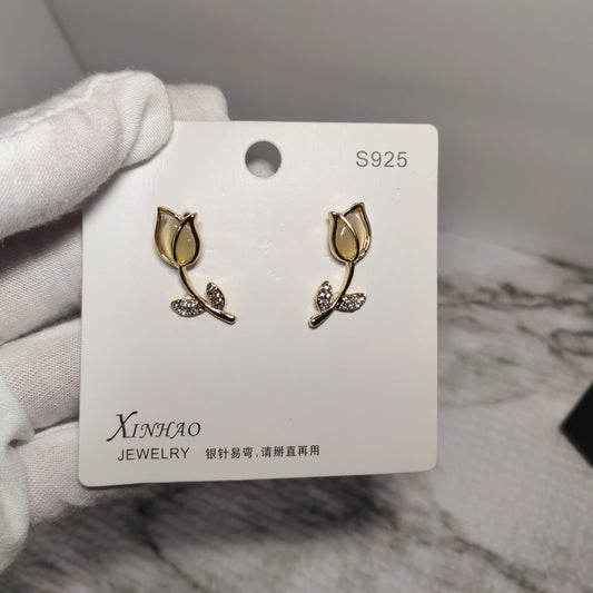 Tulip Earrings - S925