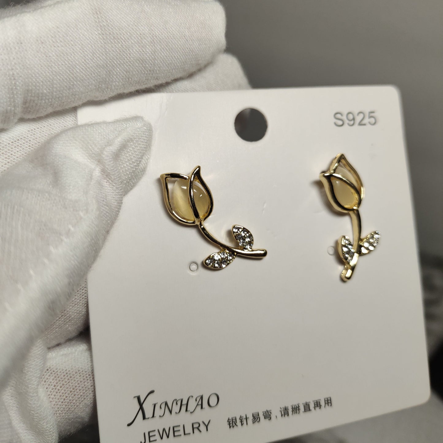 Tulip Earrings - S925