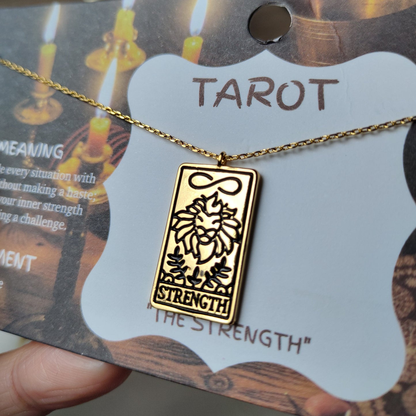 Tarot Necklaces - Gold Dipped