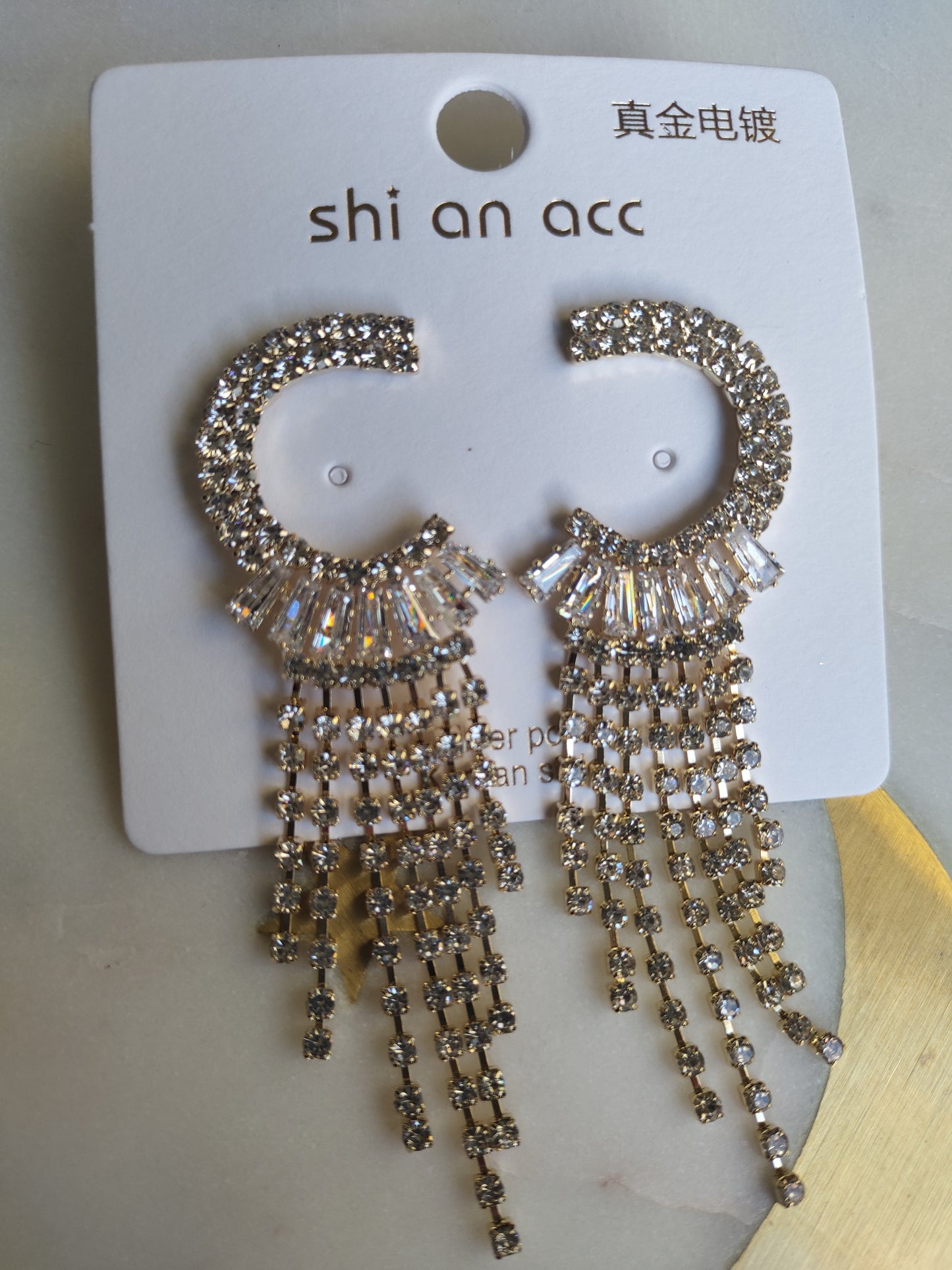 Tassel C Earrings - S925