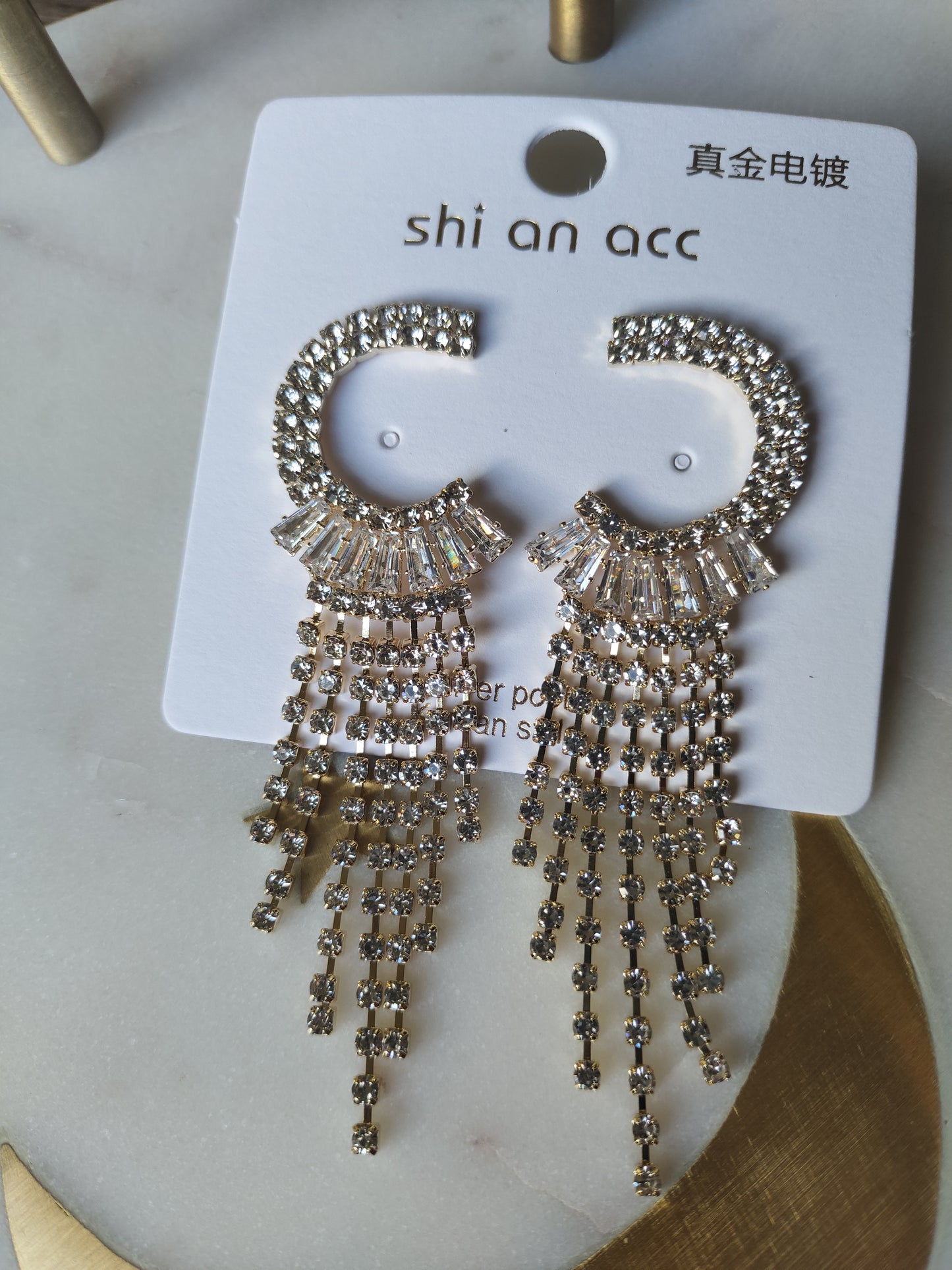 Tassel C Earrings - S925