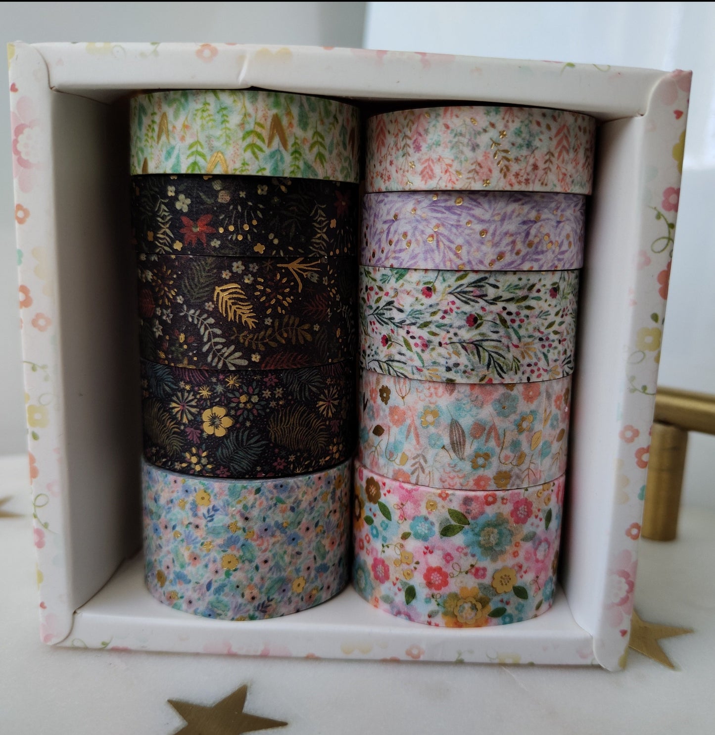 Washi Tape Sets - 10 Rolls