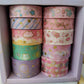 Washi Tape Sets - 10 Rolls