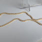 Tennis Chain Necklace - 18k Gold Plated