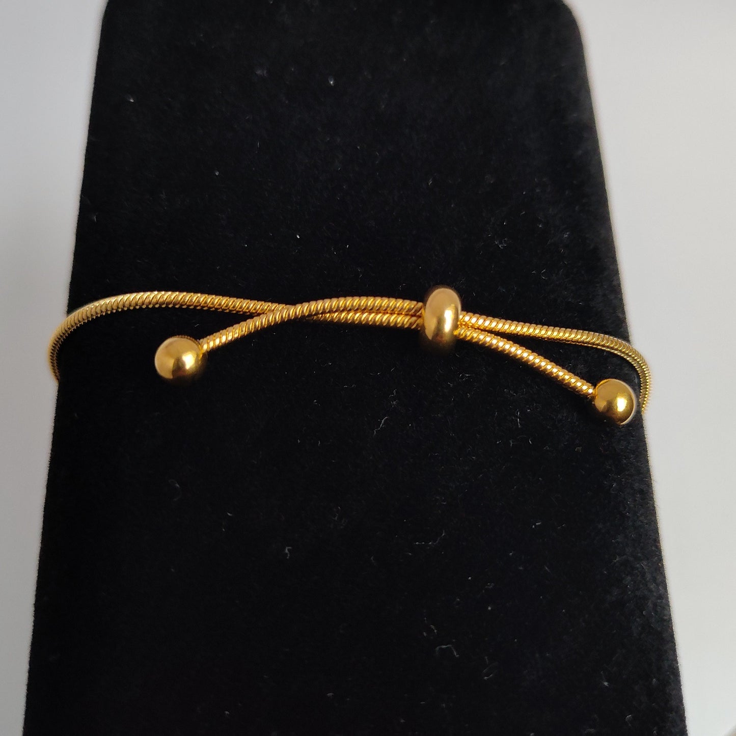 Adjustable Bracelet/Anklet - Gold Plated