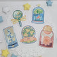5 PCS - Matte Die Cut Sticker Pack