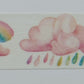 Watercolor Clouds Washi Tape - Single PCS