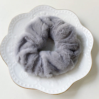 Faux Fur Schrunchies