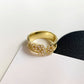 Starry Adjustable Ring - 18k Gold Plated