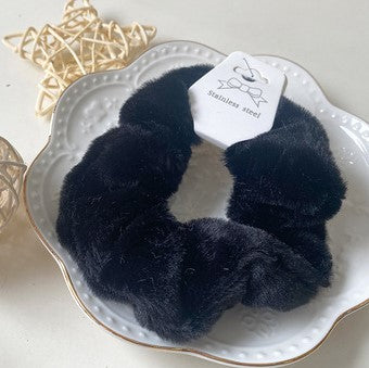Faux Fur Schrunchies