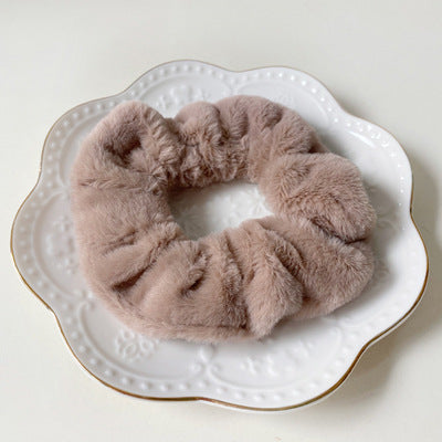 Faux Fur Schrunchies
