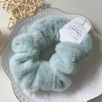 Faux Fur Schrunchies