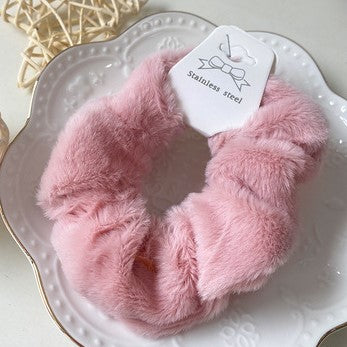 Faux Fur Schrunchies