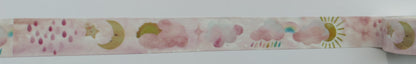 Watercolor Clouds Washi Tape - Single PCS