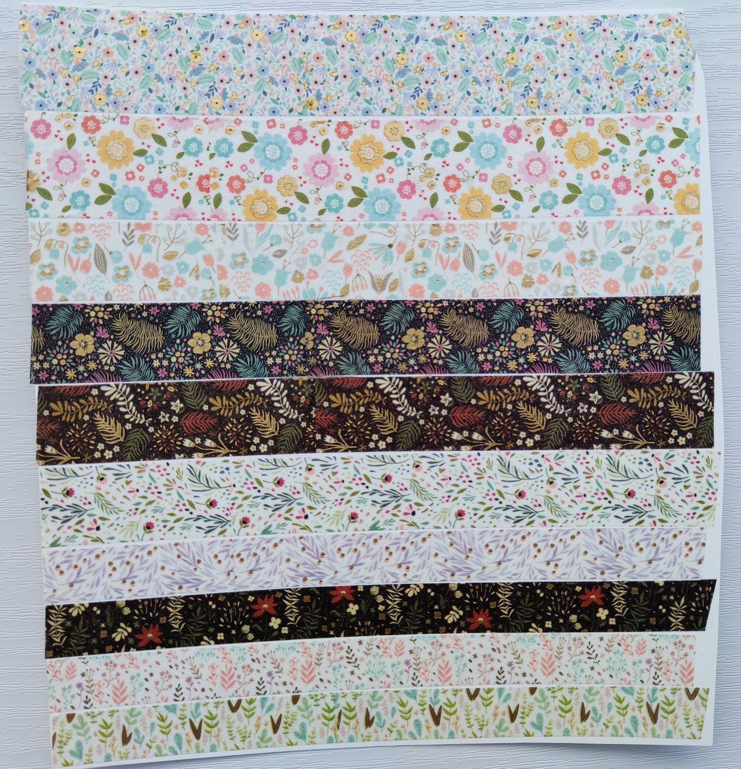 Washi Tape Sets - 10 Rolls